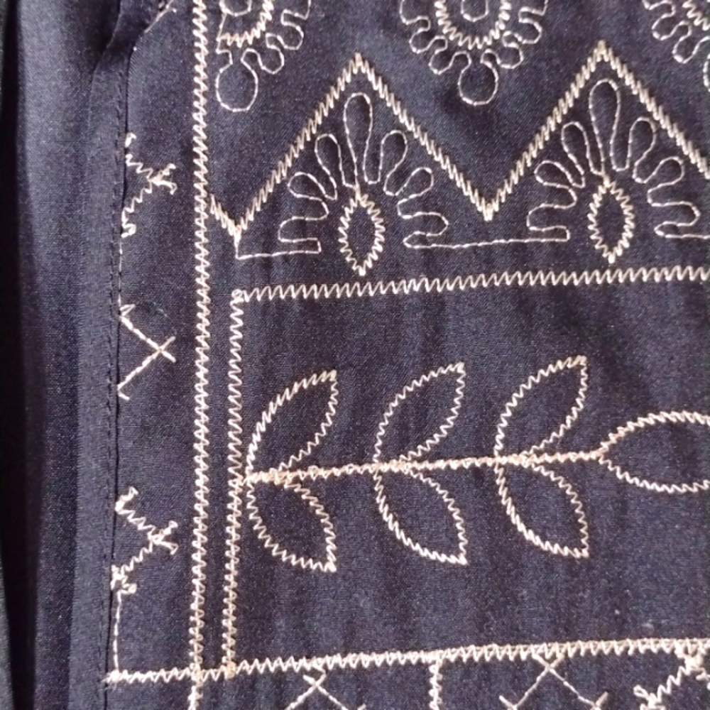 Lightweight Poly Lined Embroidered Jacket 22w - image 7